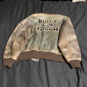 Vintage Roots Custom all leather jacket.